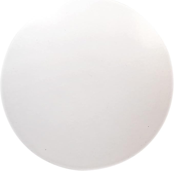 Westbrass D410A-1-60 Mushroom Style Pop-Up Stopper Drain for Vessel/Bowl Sinks with No Overflow, Matte White