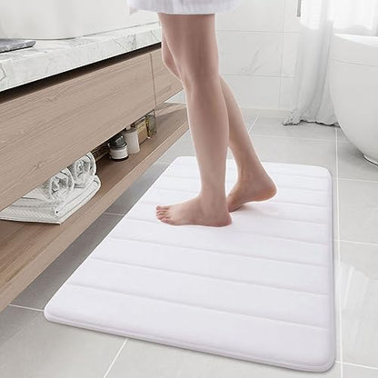 Buganda Memory Foam Bath Mat 35.4 x 24, Ultra Soft Absorbent Bathroom Rugs