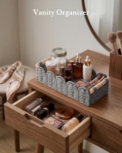 Toilet Paper Storage Basket for Toilet Tank, Bathroom Organizer