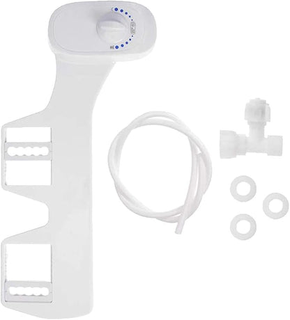 Non-Electric Bidet Toilet Seat Attachment for Superior Personal Hygiene | Easy DIY Install, Adjustable Water Pressure, Saves TP | Fits Standard 15/16" Toilets