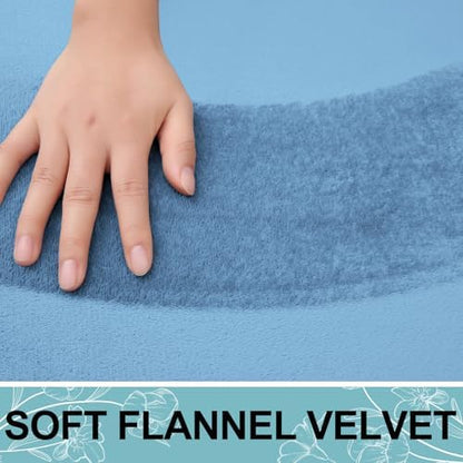 Smiry Memory Foam Bath Mat 30x20, Extra Soft and Absorbent Bathroom Rugs
