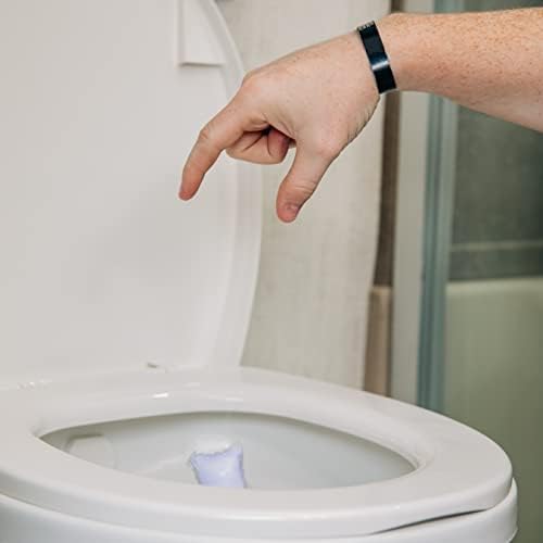 Camco TST MAX RV Toilet Treatment Drop-INs - Control Unwanted Odors and Break Down Waste and Tissue - Septic Tank Safe - Lavender Scent - 15-pack (41559)