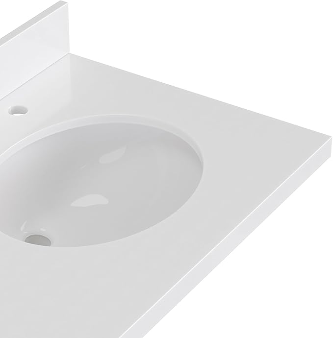 ARIEL Cambridge 67 Inch Double Oval Sink Bathroom Vanity with Pure White Quartz Countertop 1.5 Inch in Vintage Green