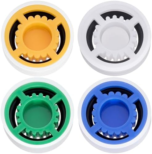 4pcs Shower Head Flow Restrictor, 1.5/1.8/2.0/2.5 GPM