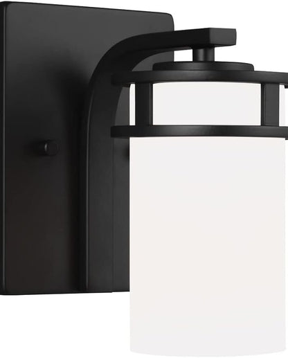 Generation Lighting 4121601-05 1-Light Robie Bath Fixture Wall Lamp Chrome 4121601-05, Bathroom Light Fixture for Home Decor, Vanity Light Fixture Uses A19 Standard or LED Light Bulbs