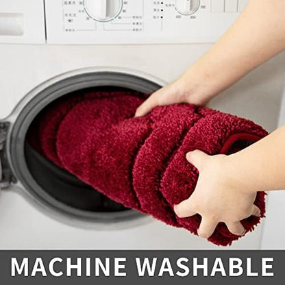 COSY HOMEER Non-Slip Bath Mat Extra Thick Absorbent Plush Washable