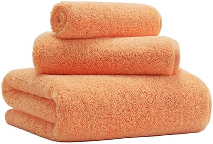MICROFI New Microfiber Bath Towel Set, 3 Piece, Oversize, Quick Dry, Lint Free, Includes Body, Hand and Face Towels