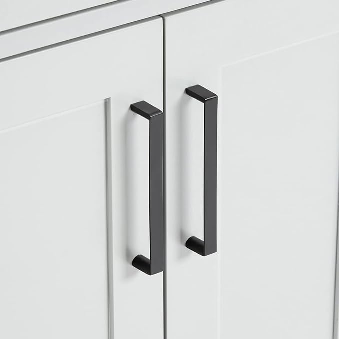 ARIEL Hepburn 36-inch Bathroom Vanity Base Cabinet,Solid Wood, 2 Soft Closing Doors, 5 Dovetail Drawers, Grey
