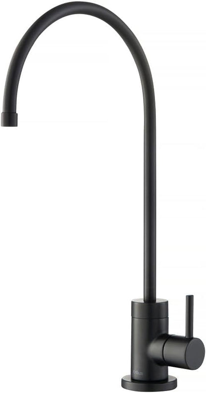 KRAUS Purita 100% Lead-Free Kitchen Water Filter Faucet in Matte Black, FF-100MB