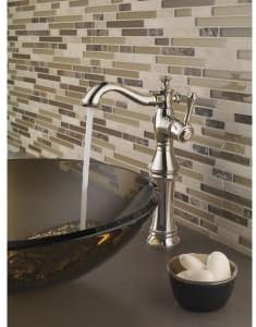 Delta Faucet 797LF, Single Handle Vessel Bathroom FaucetChrome