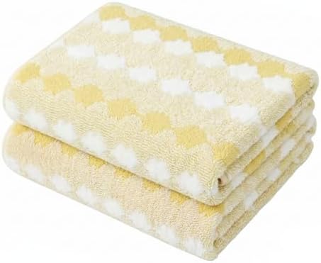 2-Pack Microfiber Bath Towels (27x54 Inches) - Ultra Soft & Quick Dry, 3X Absorbency, Lightweight for Gym, Yoga, Travel & Spa - Perfect for Home, Fitness & Post-Workout