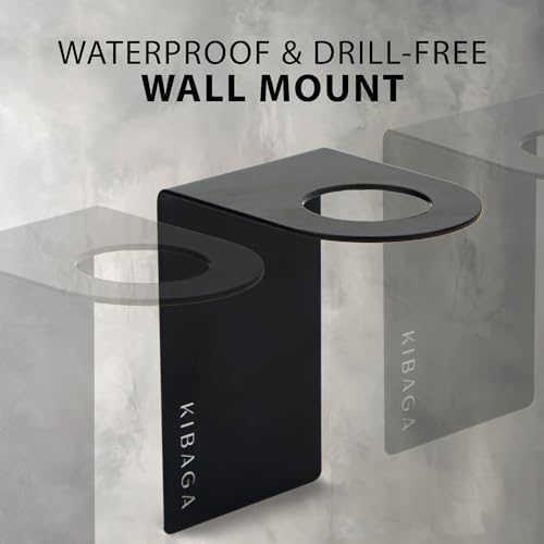 Stylish Shampoo & Conditioner Dispenser Set of 3 - Wall Mount, Drill Free