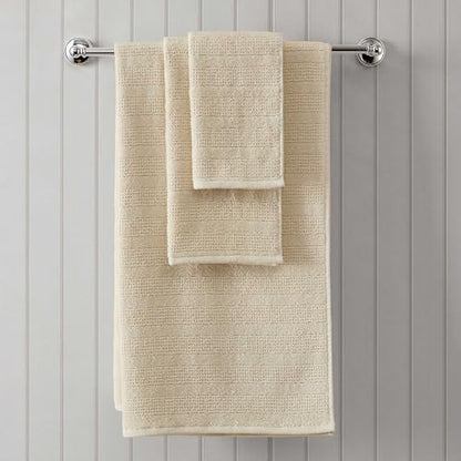 Martha Stewart - Cotton Bath Towel Set, Soft & Absorbent Towels, 6 Pack