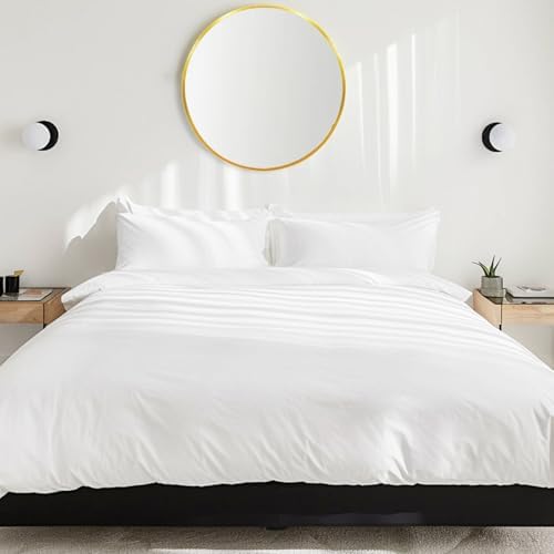 Gold Circle Mirror 22 inch, Round Mirror, Brushed Gold Metal Frame