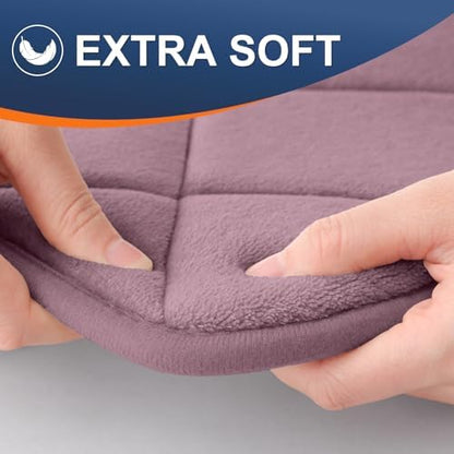 OLANLY Memory Foam Bath Mat 36x24, Ultra Soft and Absorbent Bathroom Rugs