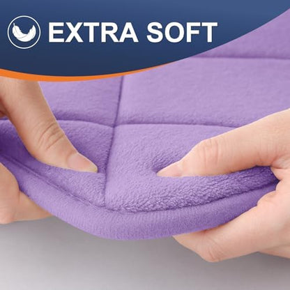 OLANLY Memory Foam Bath Mat 36x24, Ultra Soft and Absorbent Bathroom Rugs