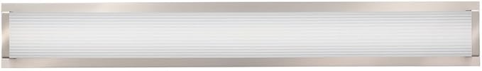 Lithonia Lighting Traditional Square 3K LED Vanity Light, 3-Foot, Brushed Nickel, 36-Inch