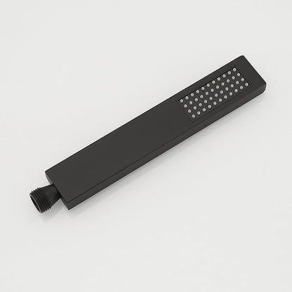 Hand Shower Wand Handheld Shower Spray High Pressure Single Function Luxury Hand Showerhead Matte Black