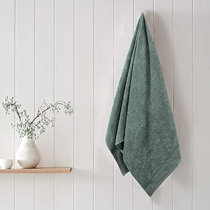 Belizzi Home Ultra Soft 2 Pack Oversized Bath Towel Set 28x55 inches, 100% Cotton Large Bath Towels, Ultra Absorbant Compact Quickdry & Lightweight Towel, Ideal for Gym Travel Camp Pool - Jade