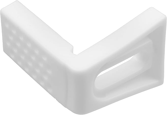 2 Set Toilet Seat Bolts, Small Size | Plastic, L-Shaped Mounting Bracket with Screws, Toilet Seat Screws, Bathroom Replacement Parts Accessories