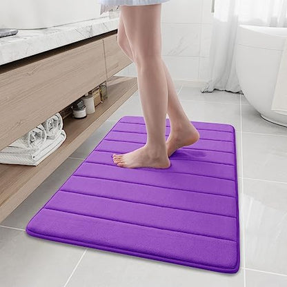 Buganda Memory Foam Bath Mat 35.4 x 24, Ultra Soft Absorbent Bathroom Rugs