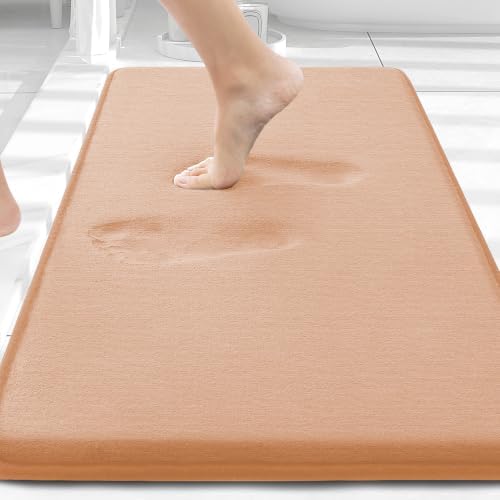 Smiry Memory Foam Bath Mat 30x20, Extra Soft and Absorbent Bathroom Rugs