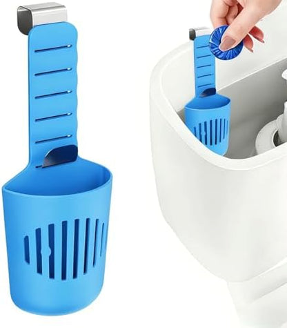 Toilet Tank Tablet Holder, Silicone Basket for Standard Toilet Tanks