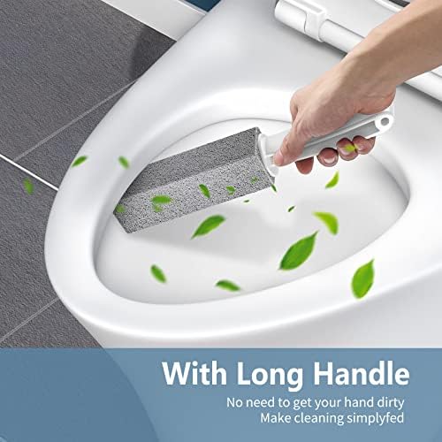 Laiyeoy Pumice Stone Toilet Bowl Cleaner, Hard Water Stain Remover