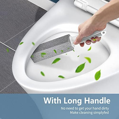 Laiyeoy Pumice Stone Toilet Bowl Cleaner, Hard Water Stain Remover