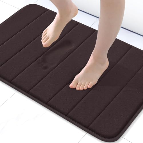 Buganda Memory Foam Bath Mat 31.5 x 20, Ultra Soft Absorbent Bathroom Rugs