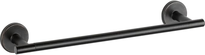 Delta 75912-RB Trinsic 12 in. Wall Mount Towel Bar Bath Hardware Accessory in Venetian Bronze