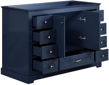 Dukes 48 in. W x 22 in. D Navy Blue Single Bath Vanity