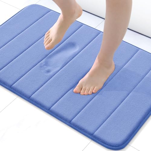 Buganda Memory Foam Bath Mat 34 x 20, Ultra Soft Absorbent Bathroom Rugs