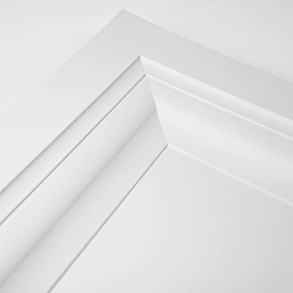 Art3d 24-Pack Square Drop Ceiling Tile 2ft x 2ft in White, PVC Ceiling Panel 24 x 24in. - Compatible with 15/16" Drop Ceil Grid System