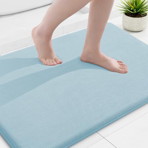 Smiry Memory Foam Bath Mat 36x24, Extra Soft and Absorbent Bathroom Rugs