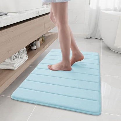 Buganda Memory Foam Bath Mat 35.4 x 24, Ultra Soft Absorbent Bathroom Rugs