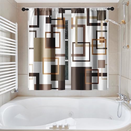 Shower Curtain Set, for Bathroom Decor 72" x 72", Abstract