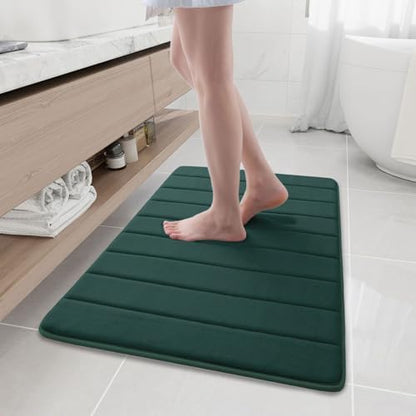 Buganda Memory Foam Bath Mat 35.4 x 24, Ultra Soft Absorbent Bathroom Rugs