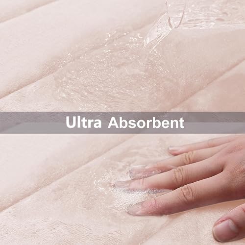 Buganda Memory Foam Bath Mat 59 x 20, Ultra Soft Absorbent Bathroom Rugs