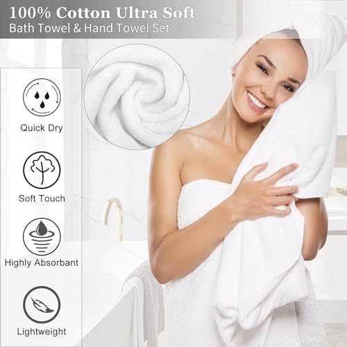 34PCS Bathroom Accessories Set with Shower Curtain,Rugs,Bath Towel,Trash Can,3PCS Lotion Soap Dispenser, Toothbrush Holder, Soap Dish,Tumbler Cup,6PCS Wood Tags Bath Accessories with Tray for Bathroom