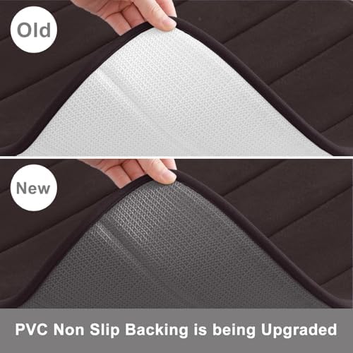 Buganda Memory Foam Bath Mat 35.4 x 24, Ultra Soft Absorbent Bathroom Rugs