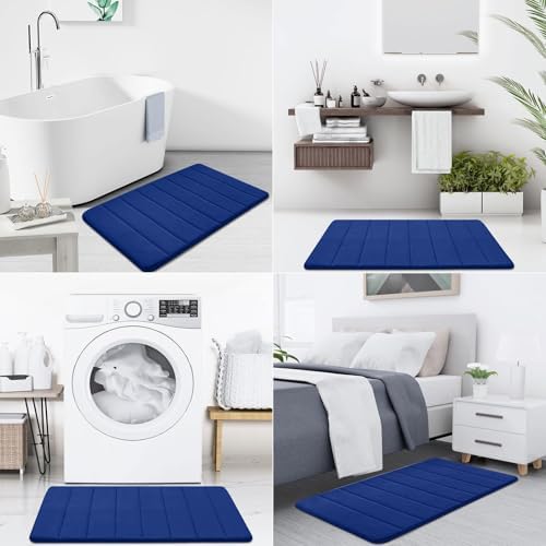 Buganda Memory Foam Bath Mat 35 x 24, Ultra Soft Absorbent Bathroom Rugs