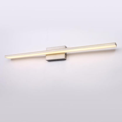 39.4 inch Brushed Nickel Bathroom Vanity Light Bar 5CCT Dimmable Bathroom Light Fixtures Over Mirror Modern LED Vanity Lighting Bath Light