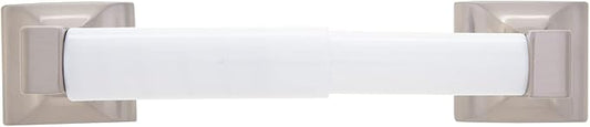 Design House 539171 Millbridge Toilet Paper Holder Wall Mount - Bathroom Toilet Paper Holder, Classic Toilet Paper Roll Holder - Satin Nickel
