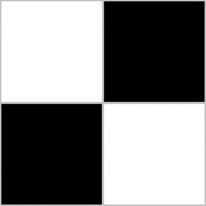 Lareko 60Sq.Ft Black&White Marble Peel and Stick Vinyl Floor Tiles,60 Tiles - 12" x 12",Waterfproof and Self Adhesive Vinyl Sticker Tiles,Laminate Flooring for for Kichen,Bathroom,Dining Room(Check)
