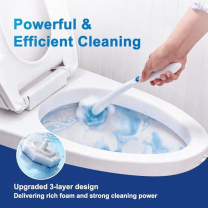 60pcs Toilet Cleaner Refill Pads for Clorox Wand