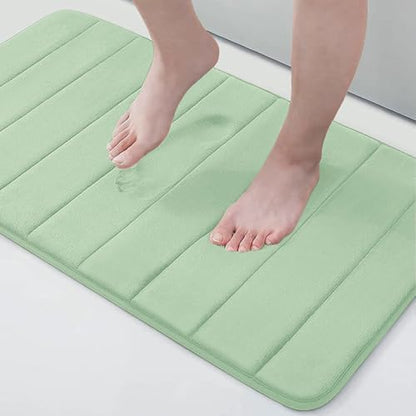 Buganda Memory Foam Bath Mat 34 x 20, Ultra Soft Absorbent Bathroom Rugs