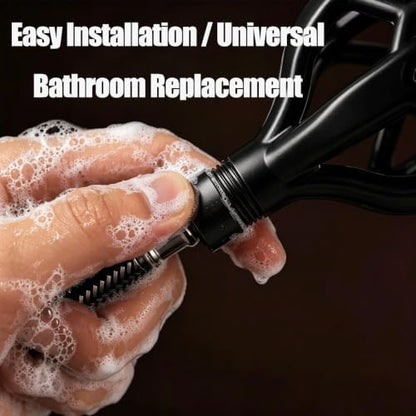 New Upgraded Men's Shower Head, Vortex Shower Head for Men & Pets Paws