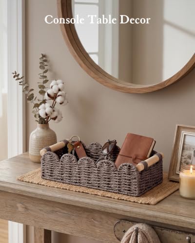 Toilet Paper Storage Basket for Toilet Tank, Bathroom Organizer