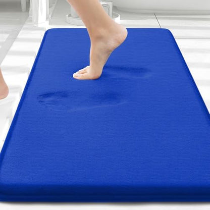 Smiry Memory Foam Bath Mat 30x20, Extra Soft and Absorbent Bathroom Rugs